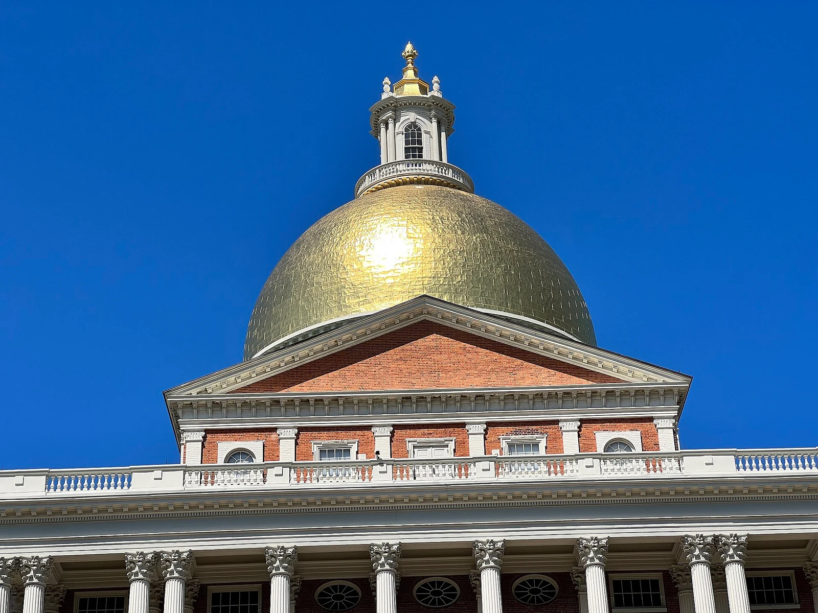 Massachusetts State House in Boston