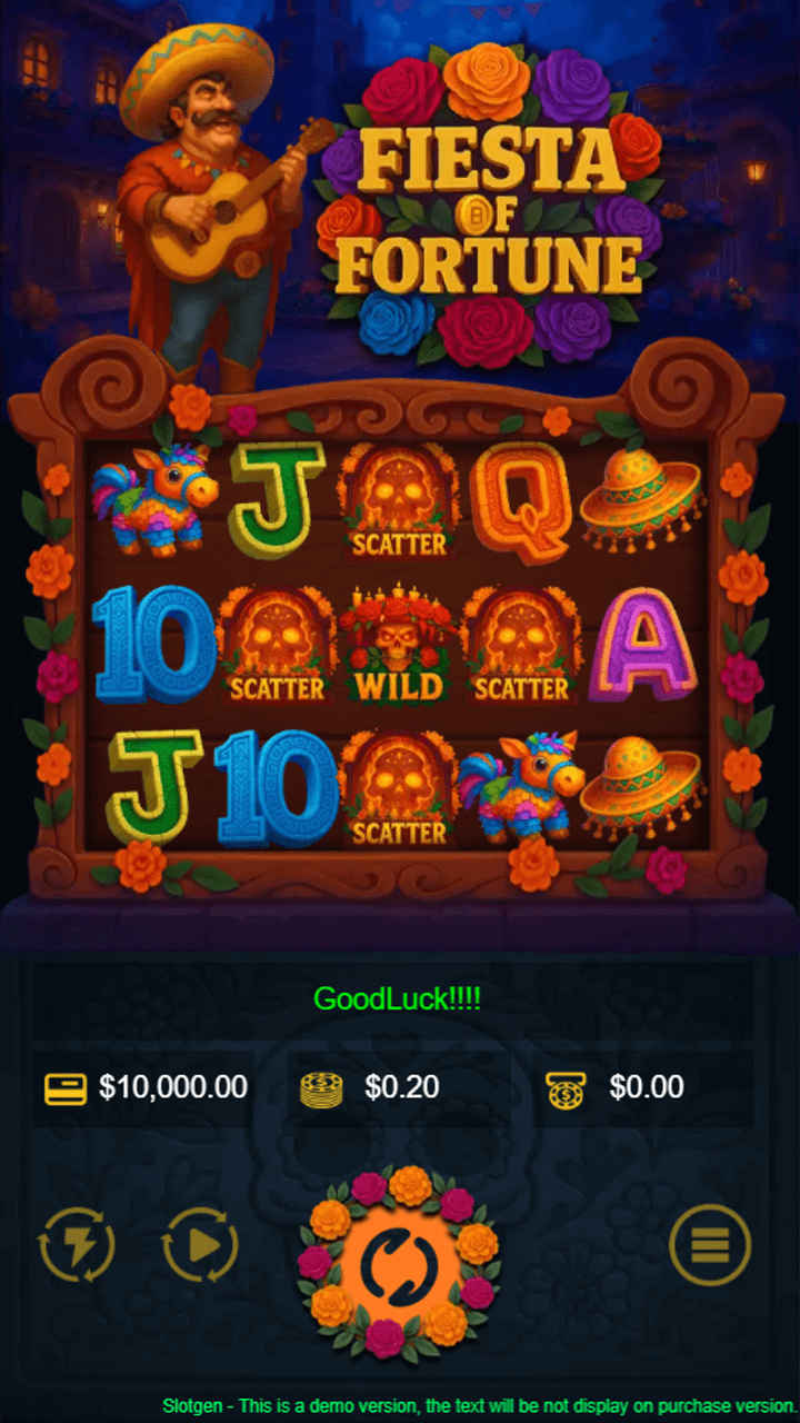 Fiesta of Fortune  - HTML5 Game