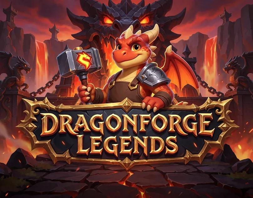 Dragonforge Legends slot art